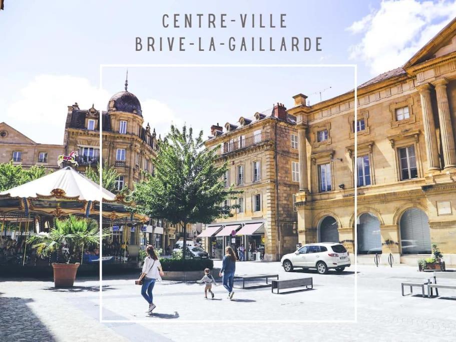 #Le Maillard #Grand F2 #Hyper Centre Apartment Brive-la-Gaillarde Ngoại thất bức ảnh